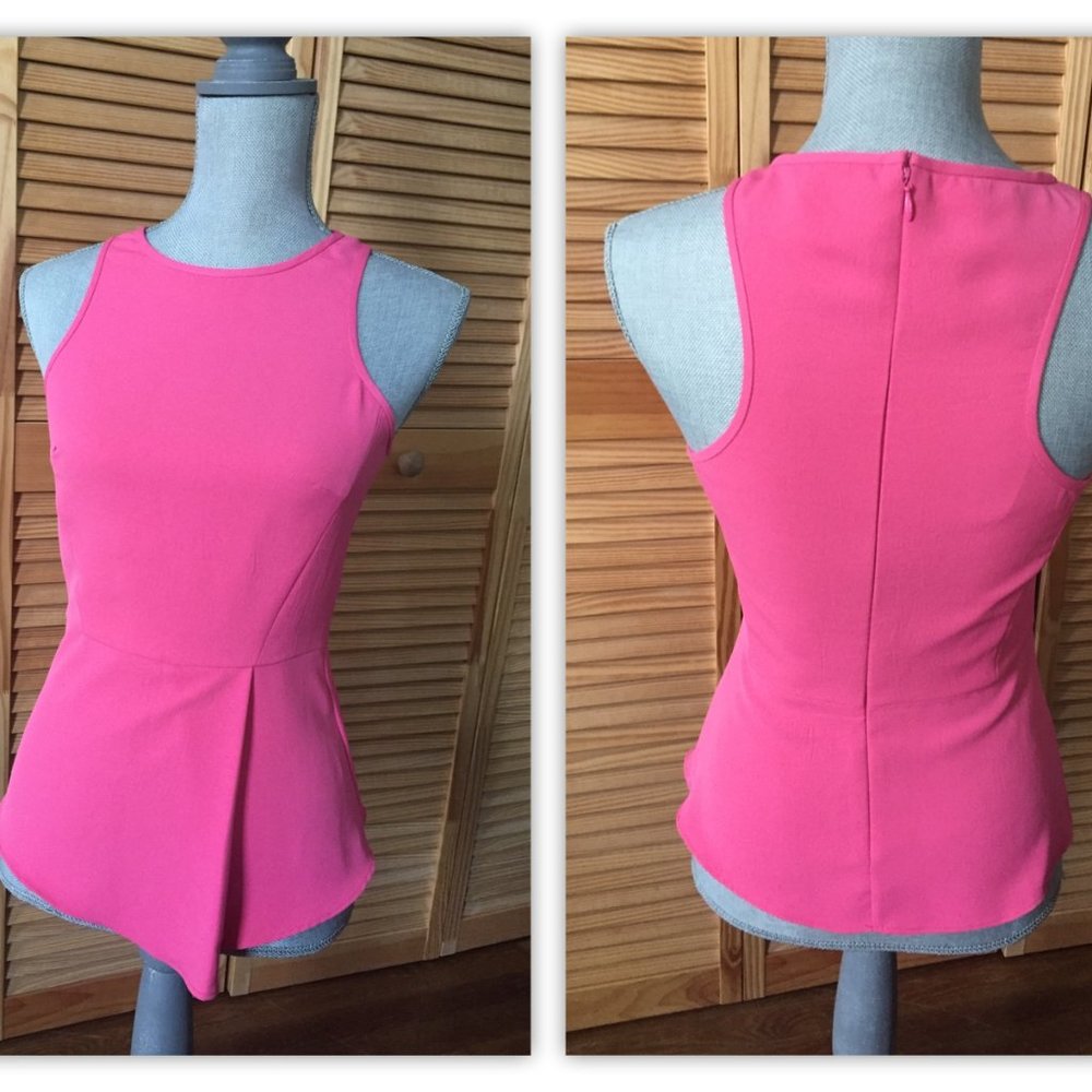 Tibi Peplum Career Blouse